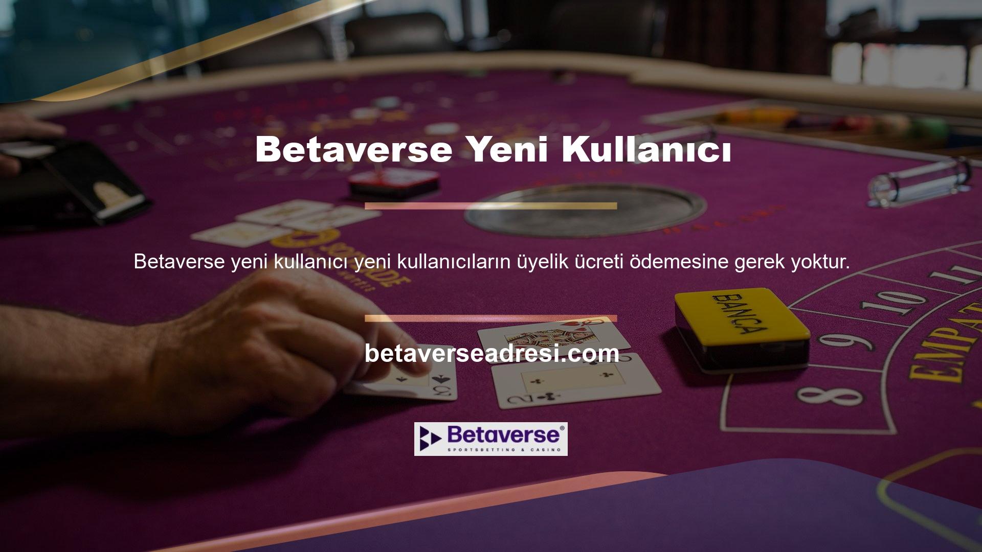 Betaverse web sitesi, üyelerin zahmetsizce kullanıcı hesaplarını oluşturabilmeleri ve şifrelerini zahmetsizce değiştirebilmeleri için uygun bir platform sunmaktadır